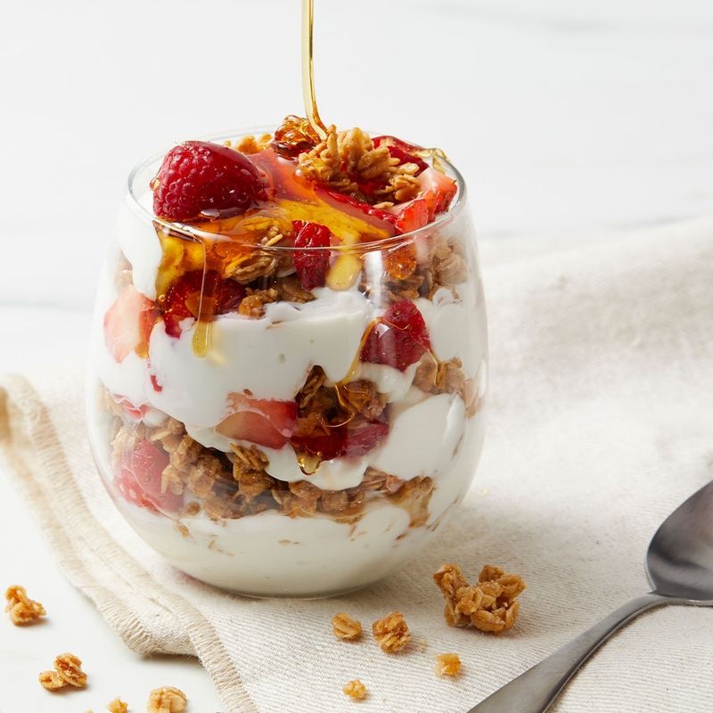 Greek Yogurt with Honey and Nuts