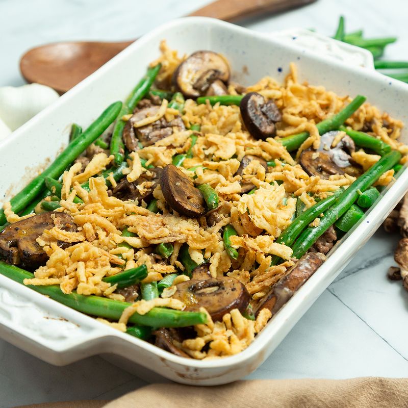 Green Bean and Beef Casserole