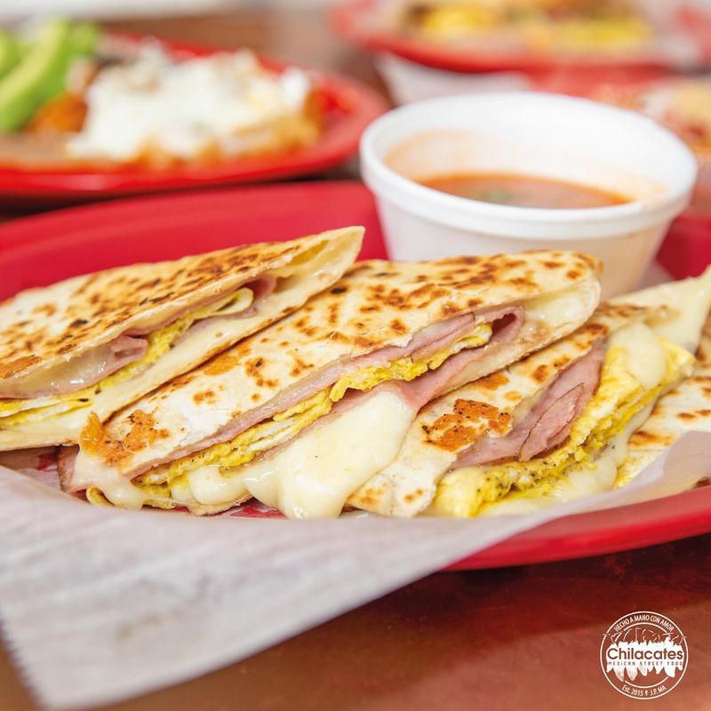 Ham and Cheese Quesadillas