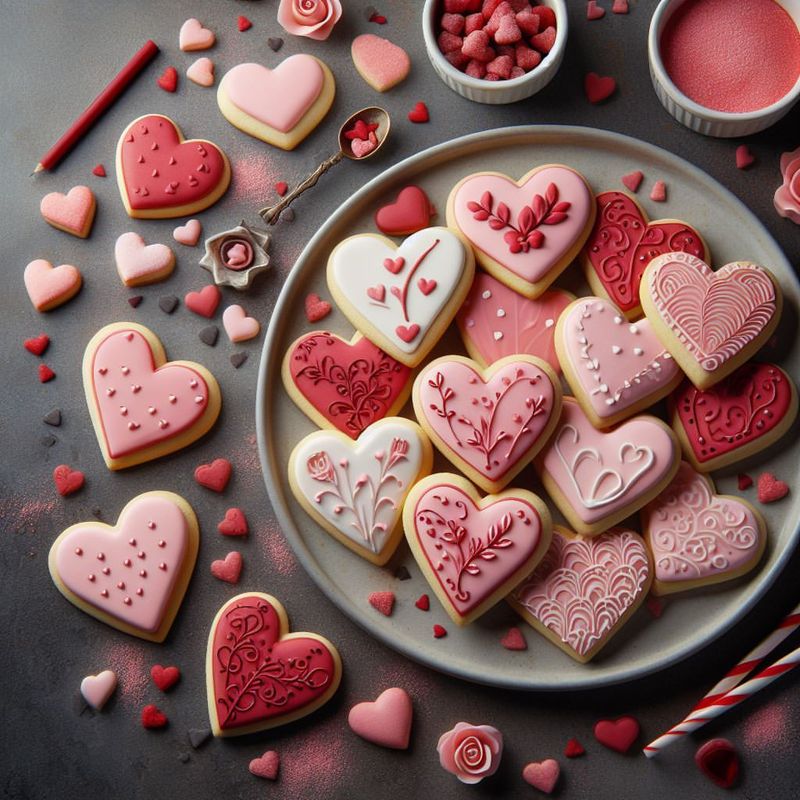 Heart-Shaped Sugar Cookies