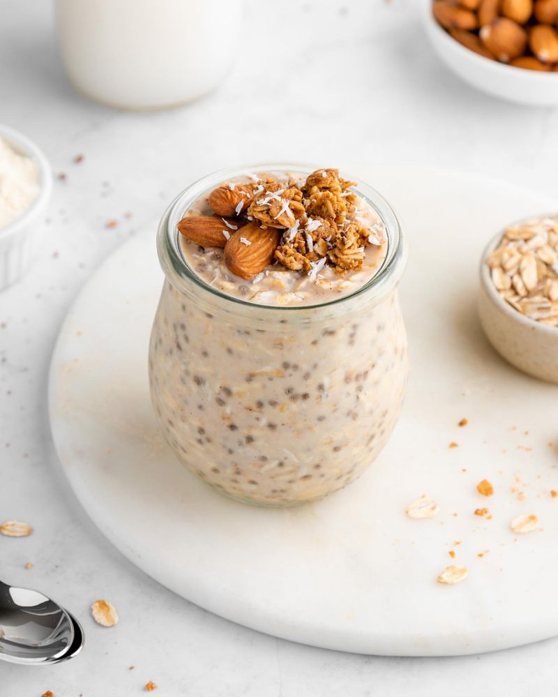 High-Protein Overnight Oats