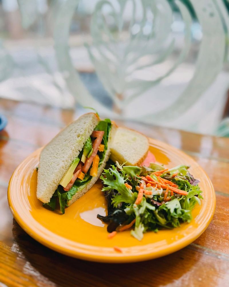 Hummus and Veggie Breakfast Sandwich