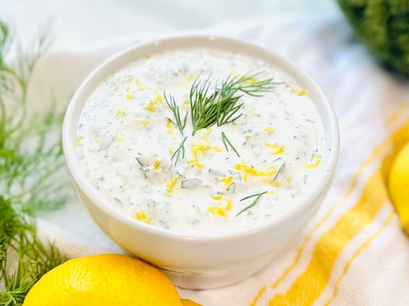 Lemon Dill Cream Cheese Dip