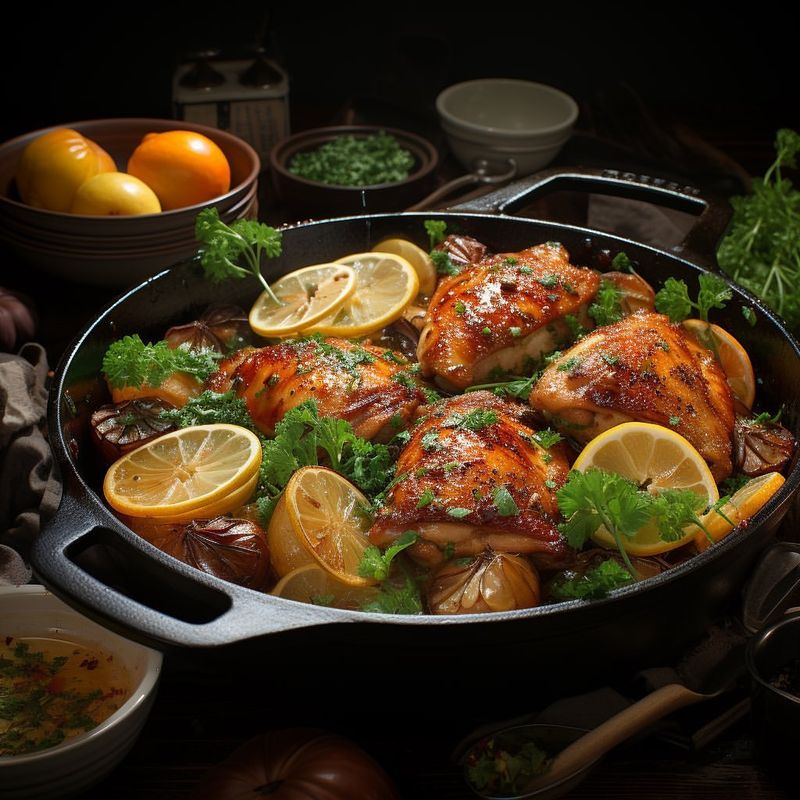 Lemon Herb Chicken with Vegetables