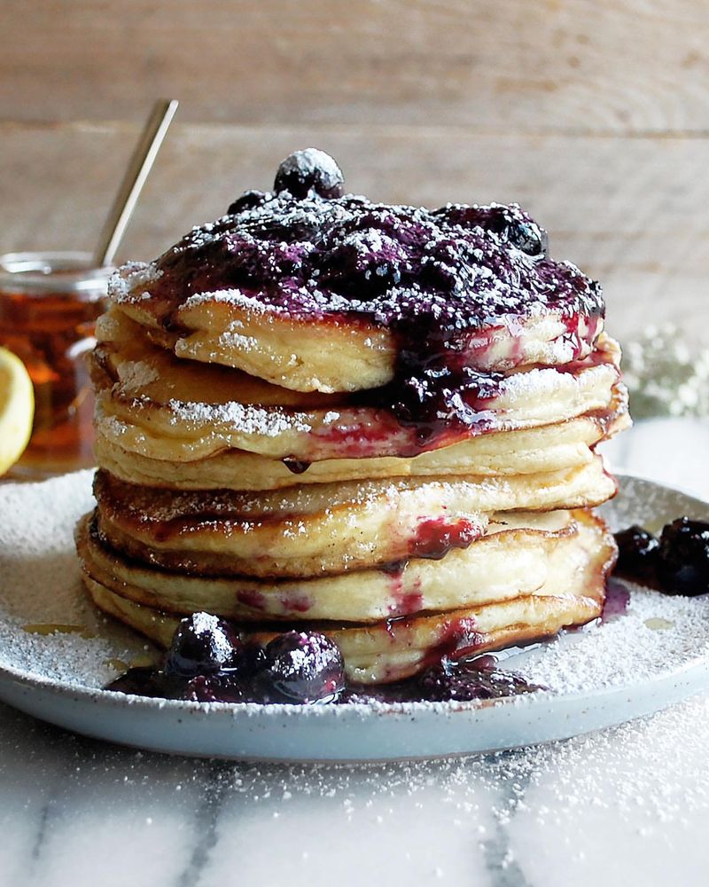 Lemon Ricotta Pancakes