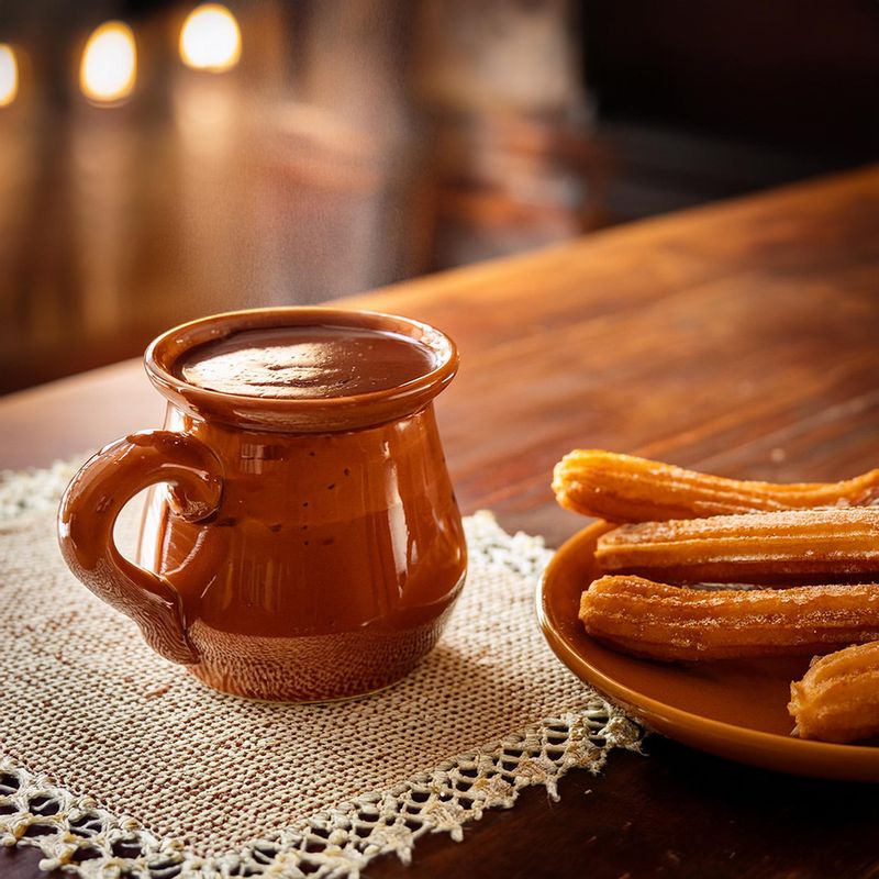 Mexican Churros with Hot Chocolate