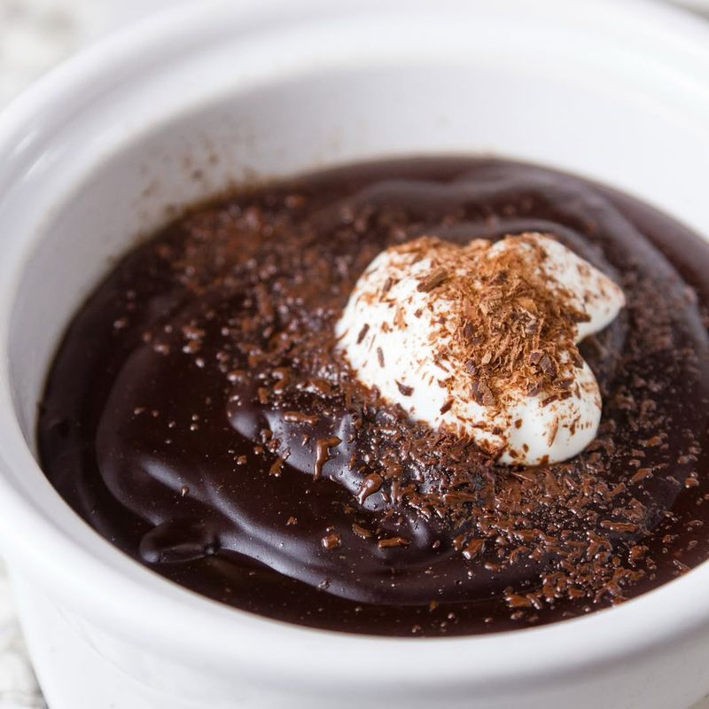 Microwave Chocolate Pudding