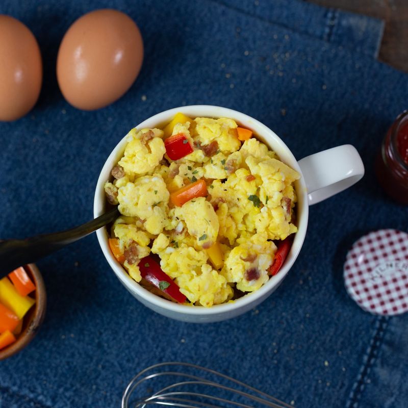 Microwave Scrambled Eggs