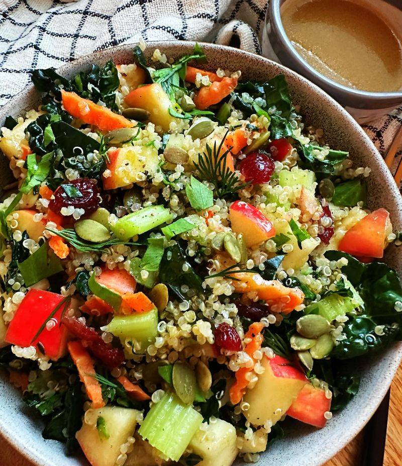 Miso Quinoa Salad