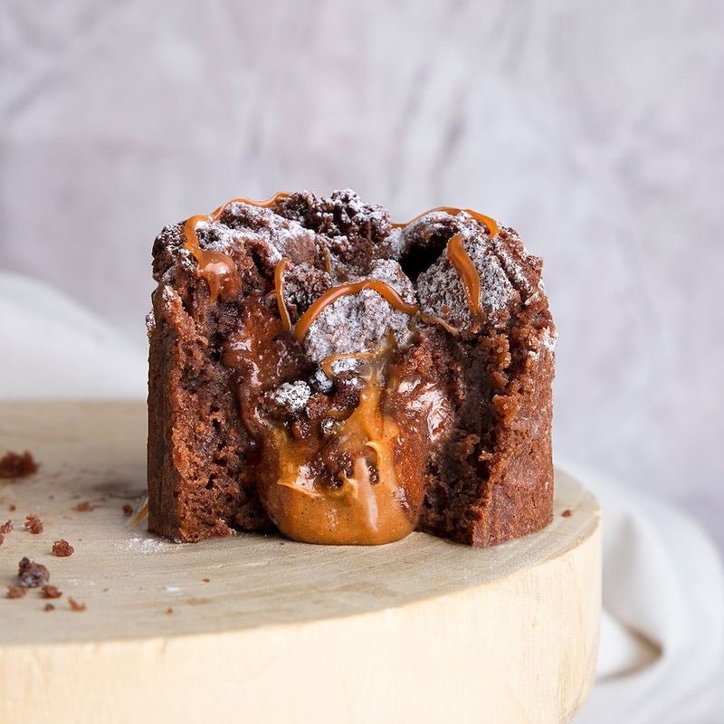 Molten Caramel Cake