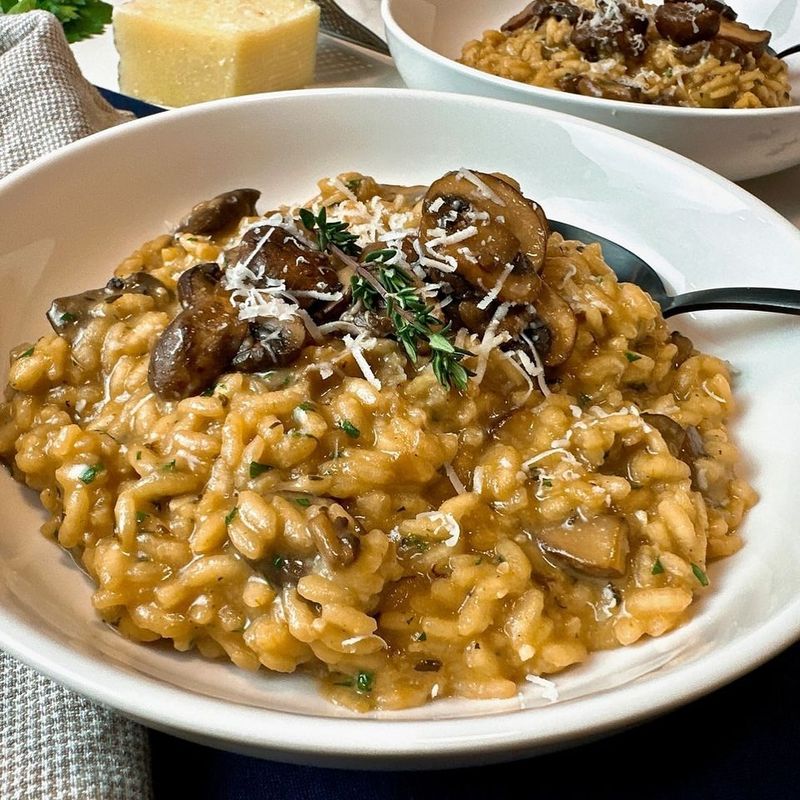 Mushroom Risotto