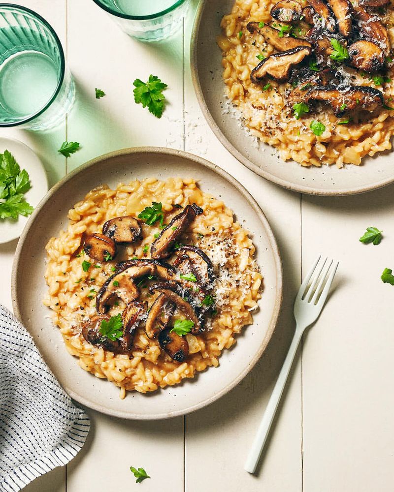 Mushroom Risotto