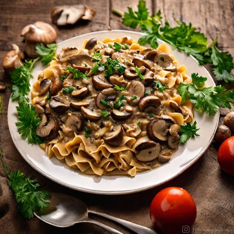Mushroom Stroganoff