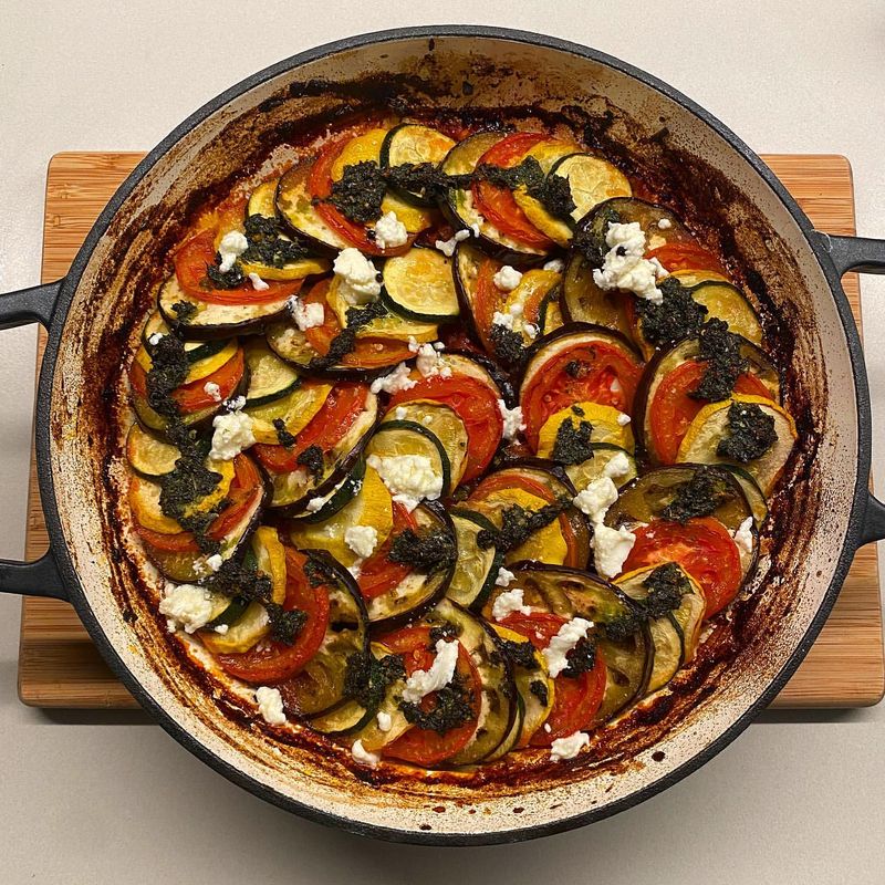 One-Pan Ratatouille