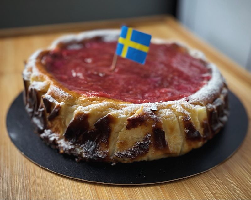 Ostkaka (Swedish Cheesecake)