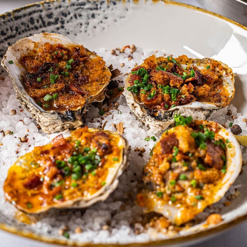 Oysters Rockefeller