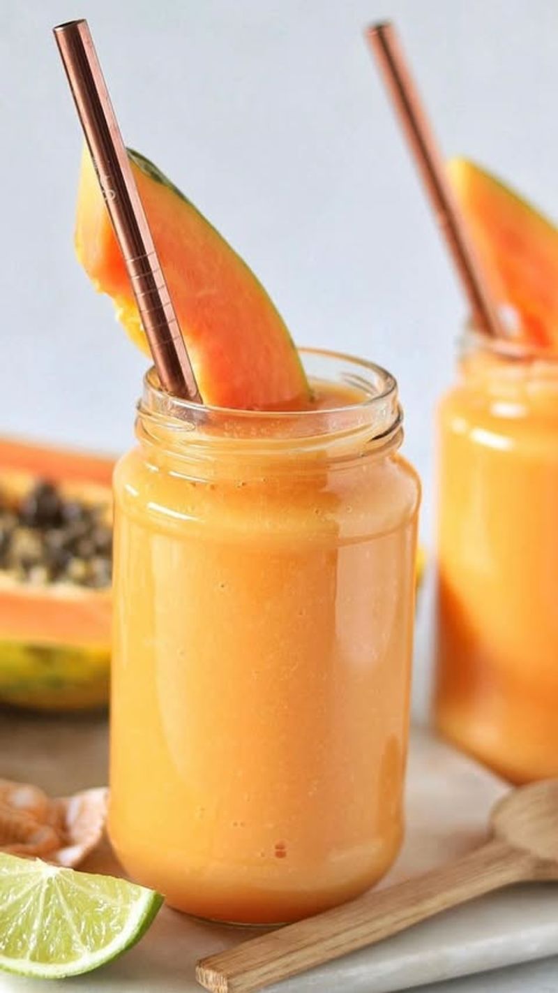 Papaya Ginger Smoothie