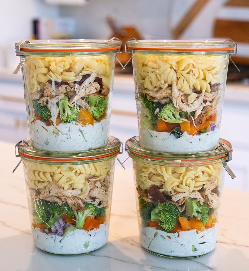 Pasta Salad Jars