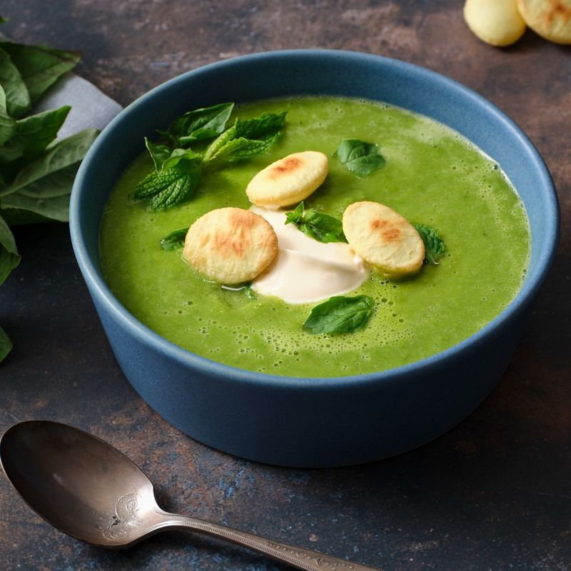 Pea and Mint Soup