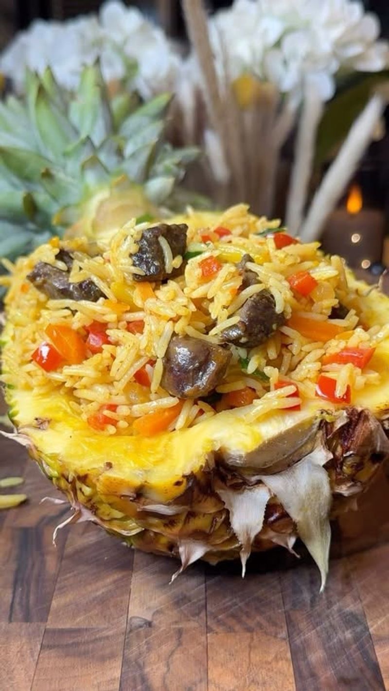 Pineapple Coconut Rice