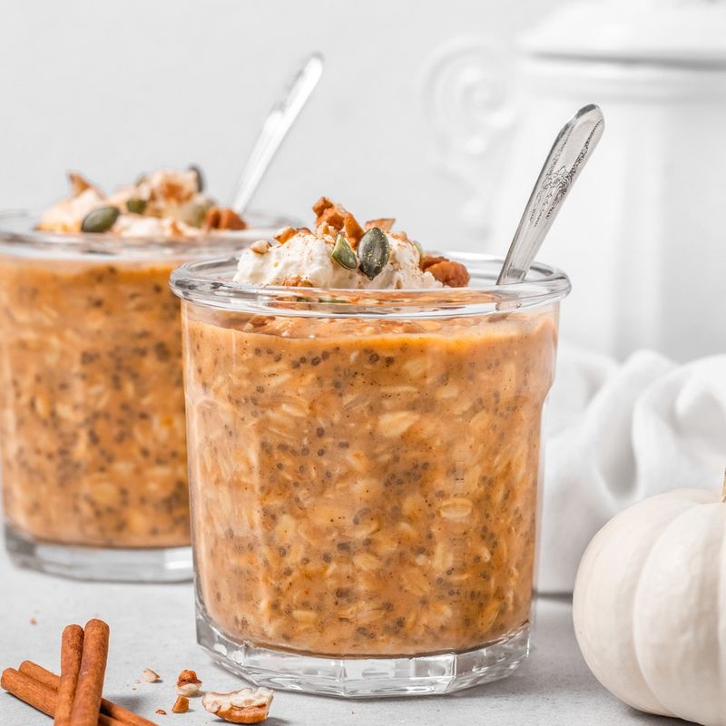 Pumpkin Spice Overnight Oats