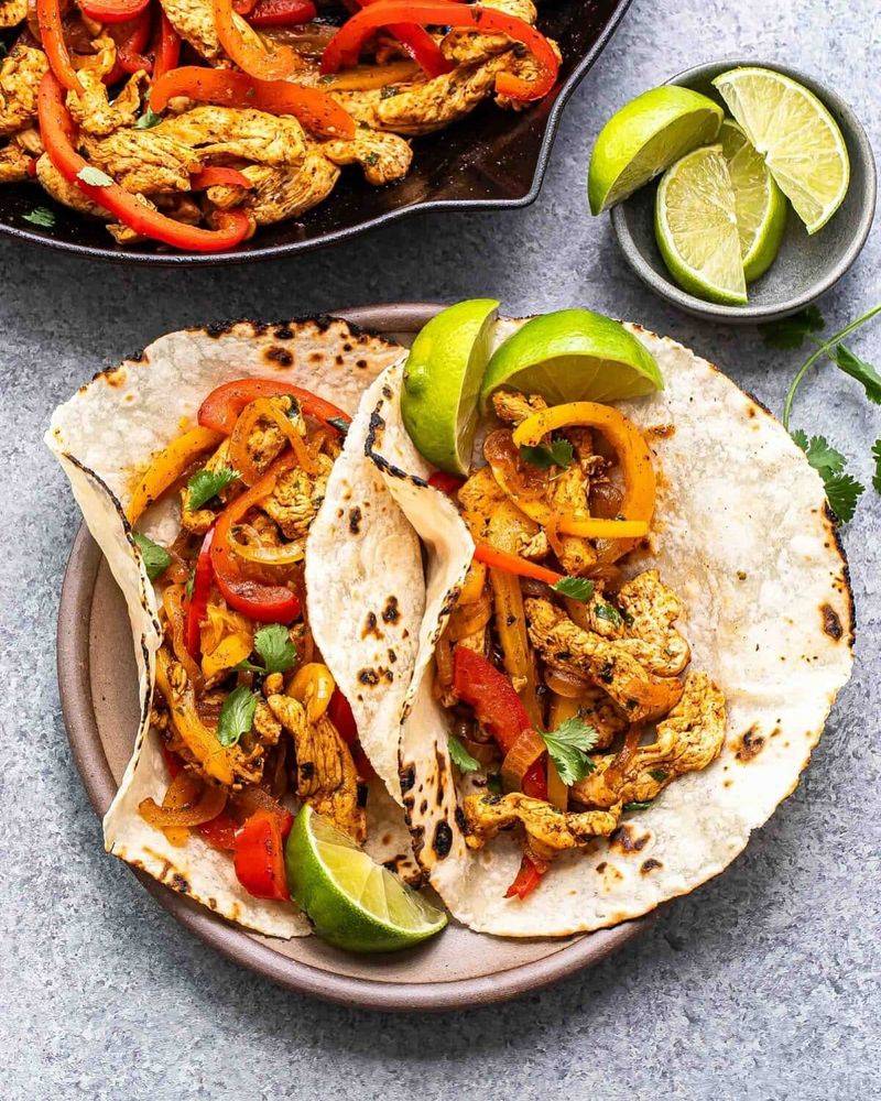 Quick Chicken Fajitas