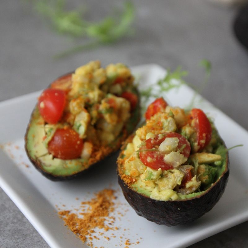 Quinoa Stuffed Avocados