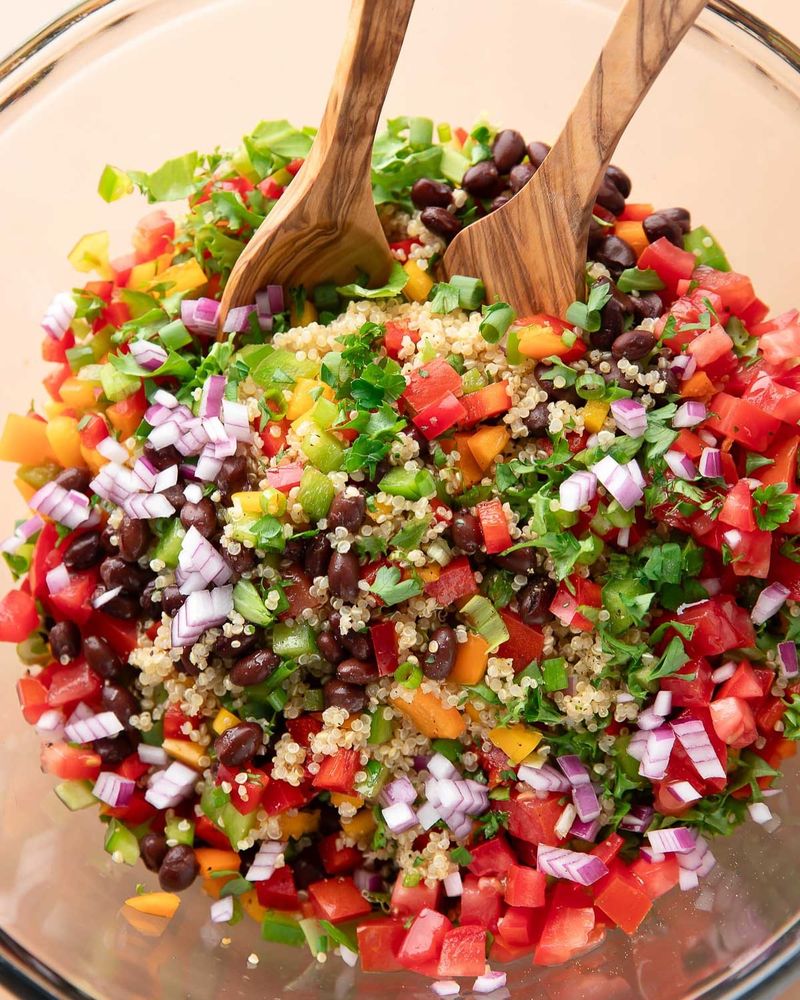 Quinoa & Black Bean Salad