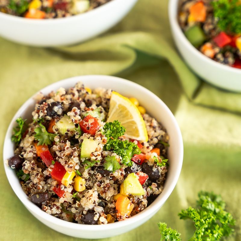 Quinoa and Black Bean Salad