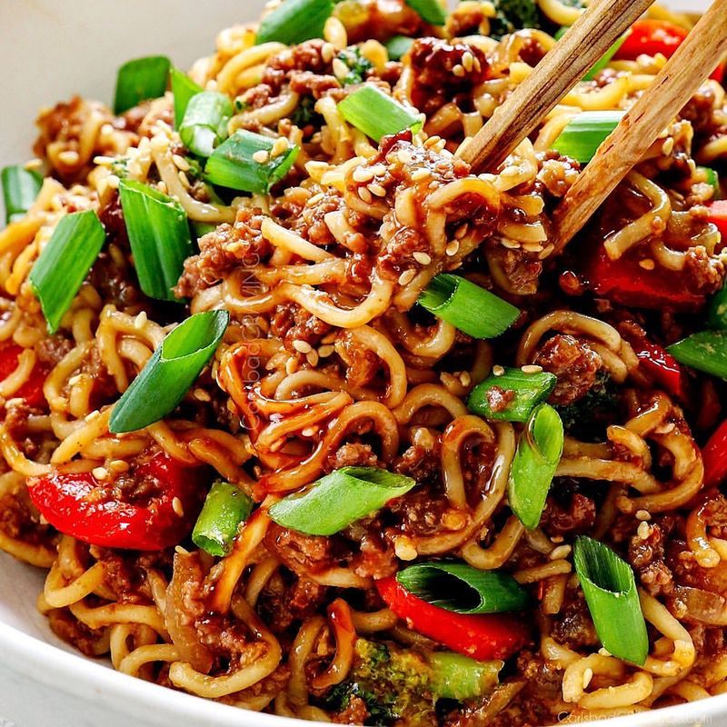 Ramen Noodle Stir Fry