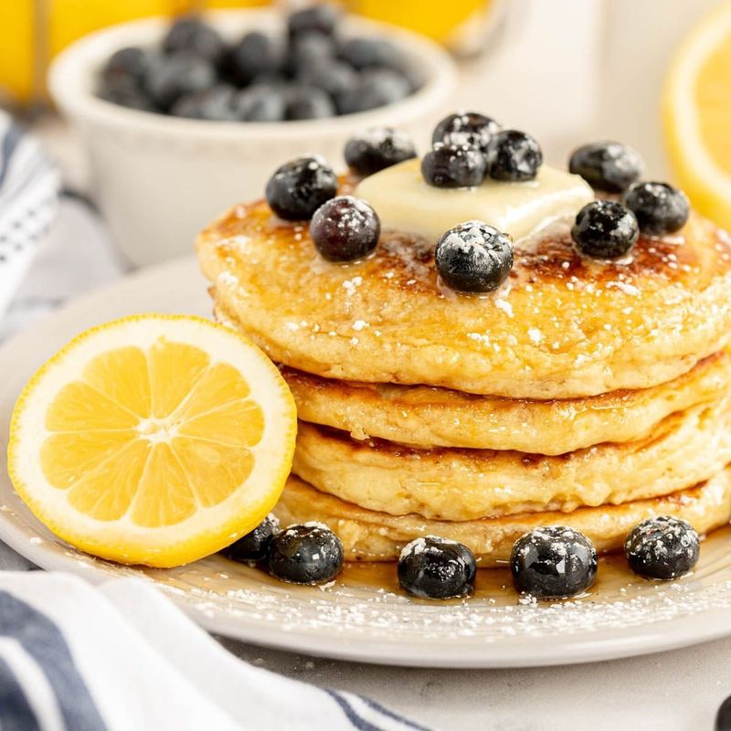 Ricotta Lemon Pancakes