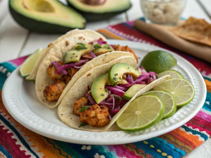 Roasted Cauliflower Tacos