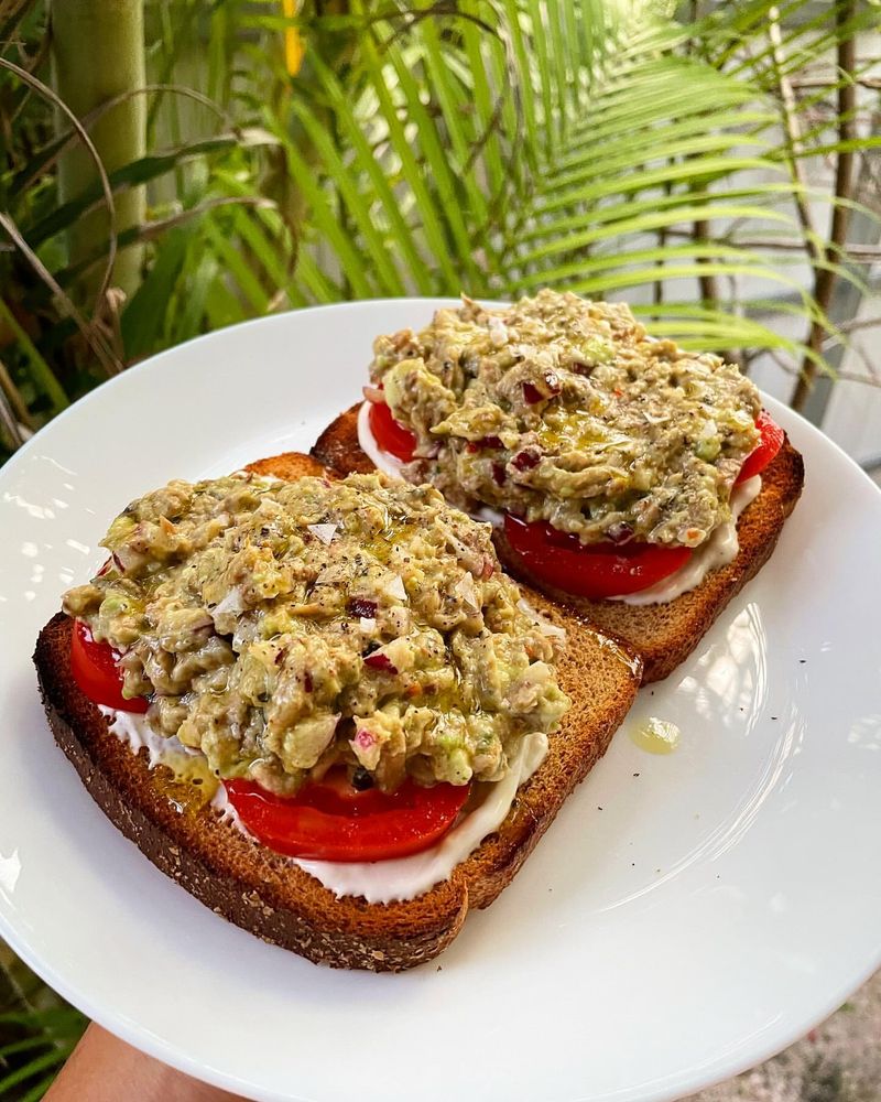 Sardine and Avocado Toast