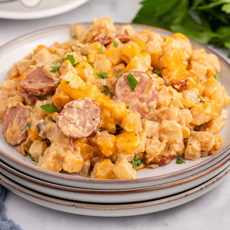 Sausage and Bean Casserole