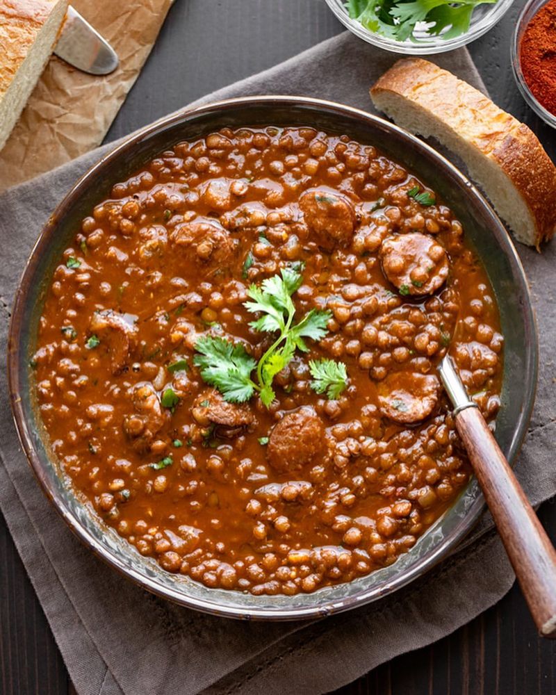 Sausage and Lentil Stew