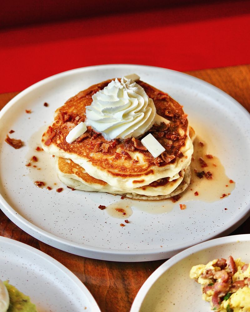 Savory Bacon Pancakes