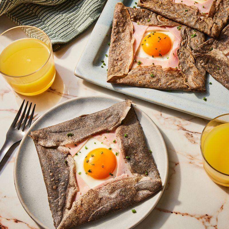 Savory Buckwheat Crepes