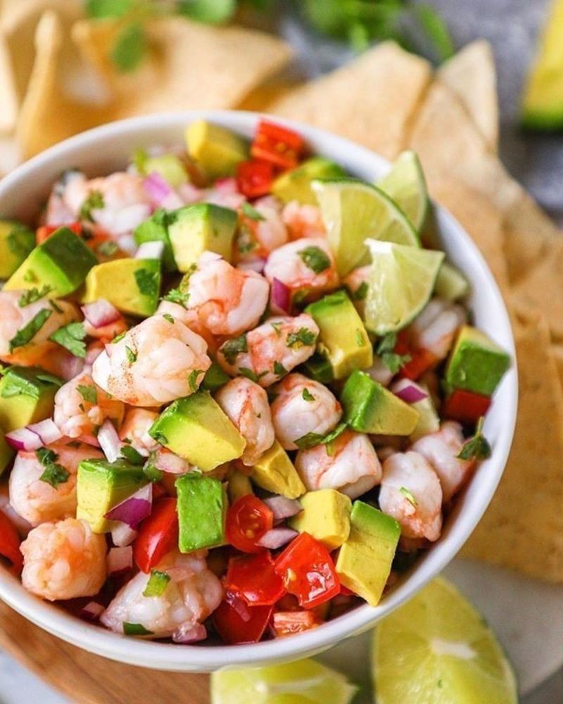 Shrimp and Avocado Ceviche