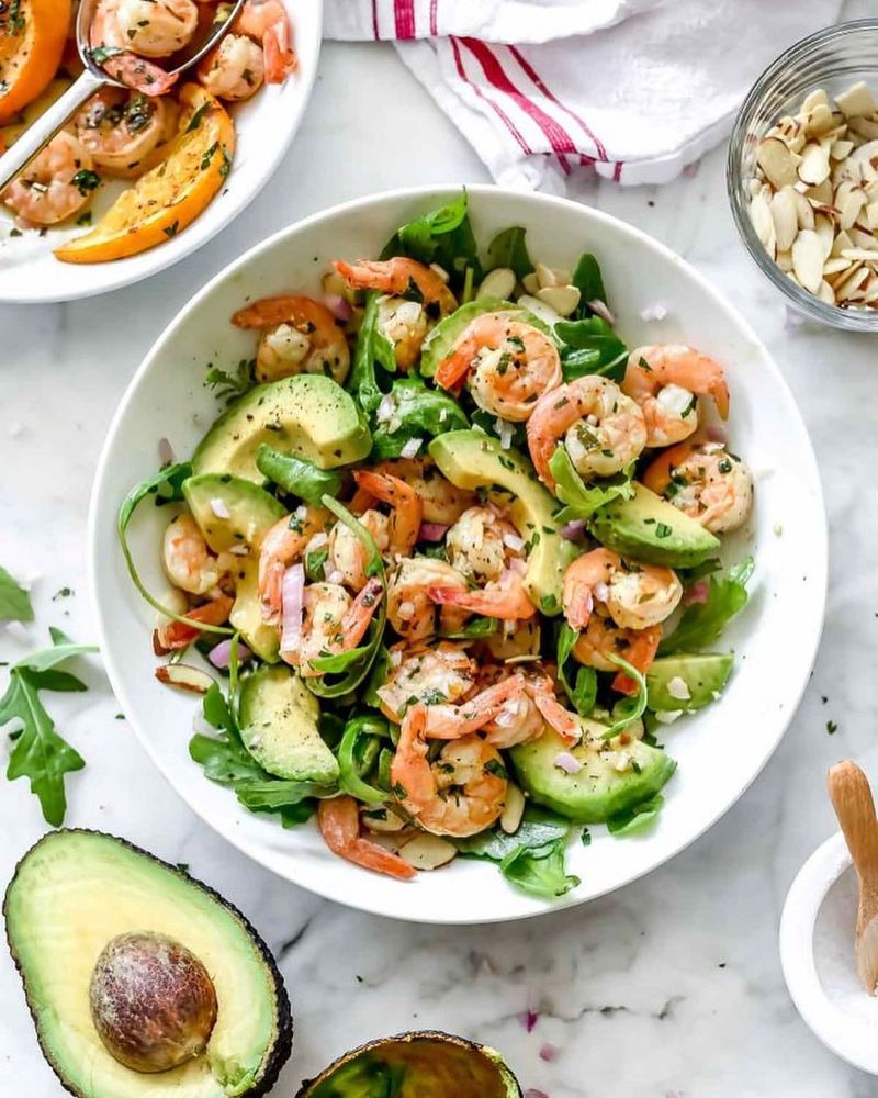 Shrimp and Avocado Salad