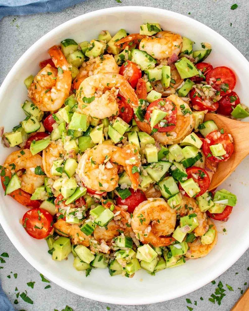 Shrimp and Avocado Salad