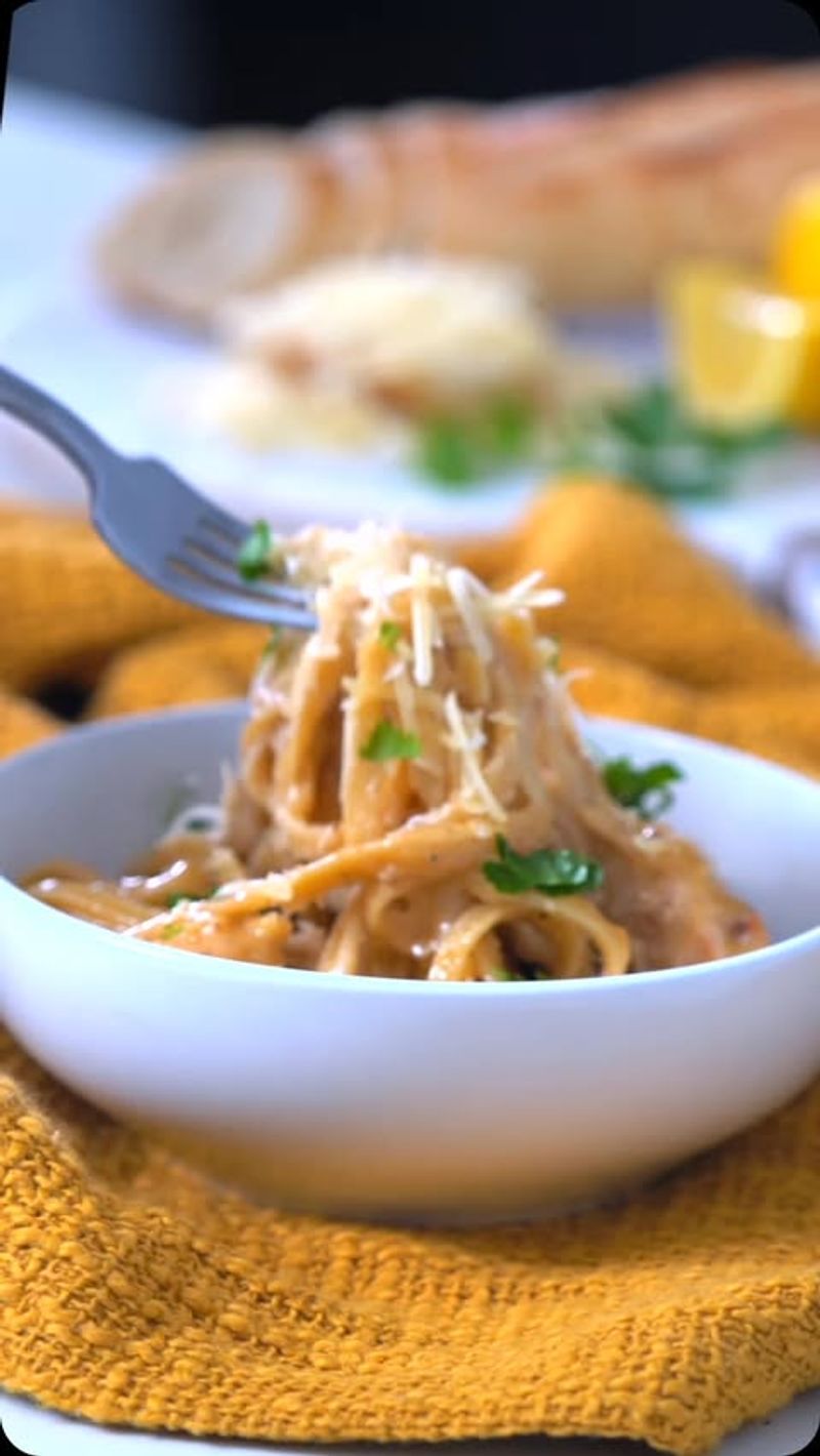 Single-Serve Chicken Alfredo