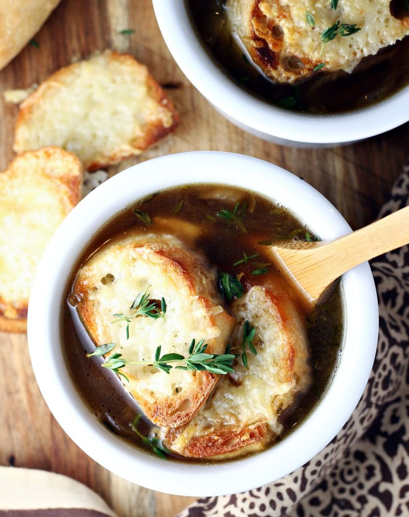 Slow Cooker French Onion Soup