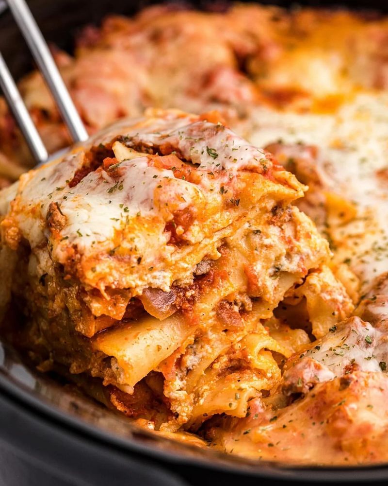 Slow Cooker Lasagna