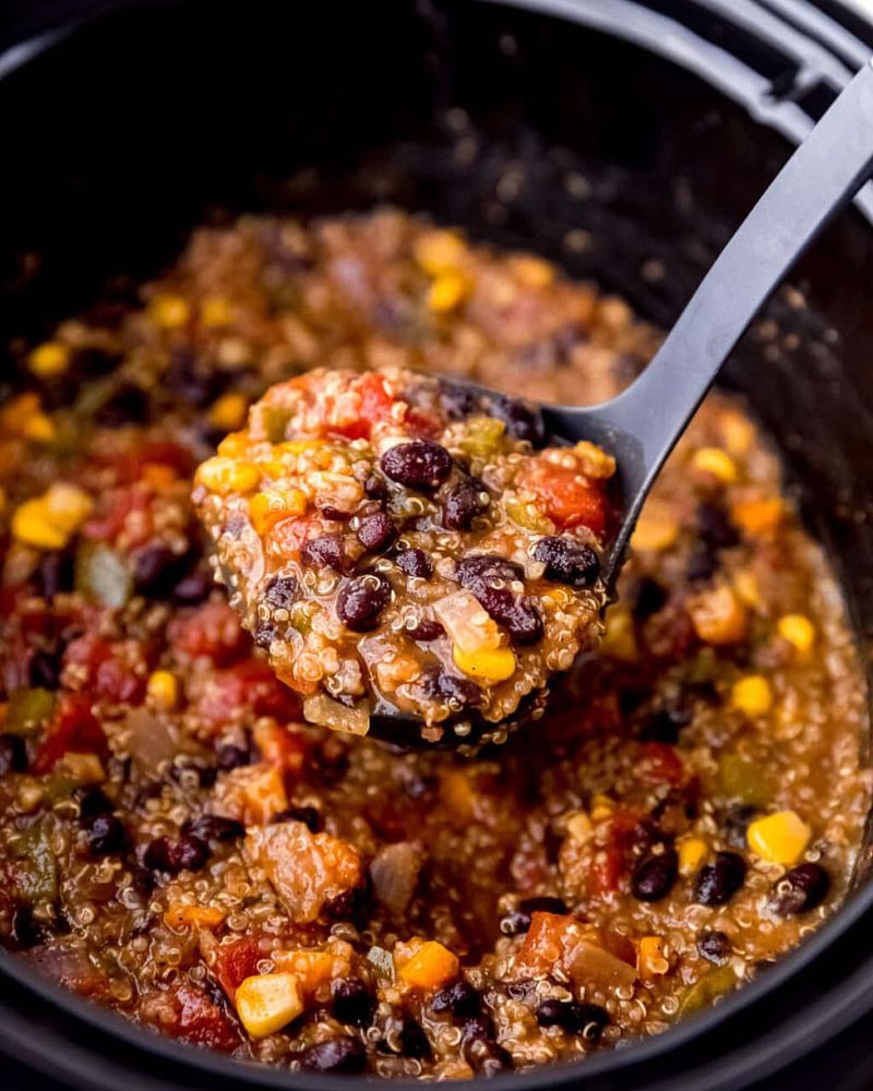 Slow-Cooker Vegetarian Chili