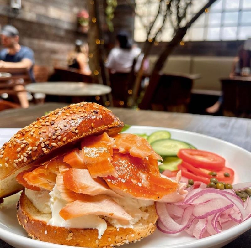 Smoked Salmon Bagel