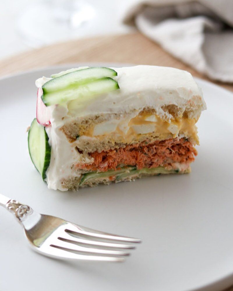 Smörgåstårta (Sandwich Cake)