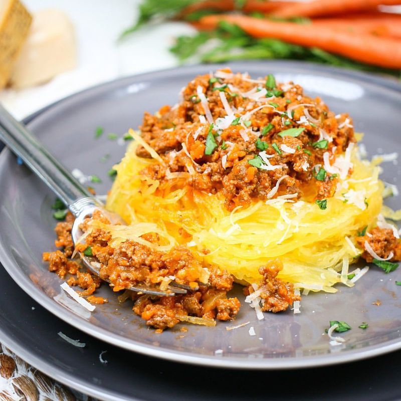 Spaghetti Squash Bolognese