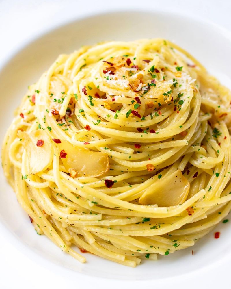 Speedy Spaghetti Aglio e Olio