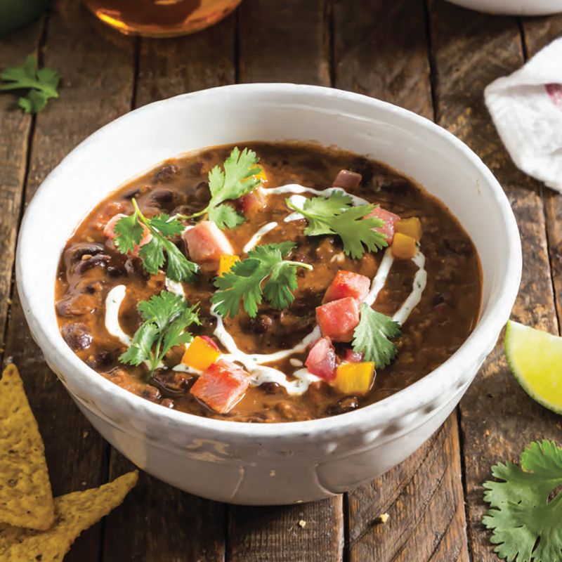 Spicy Black Bean Soup