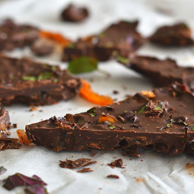 Spicy Mexican Chocolate Bark